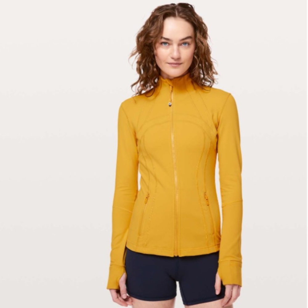 Lululemon define jacket honey lemon